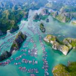 The legend of the islands and caves of Halong Bay